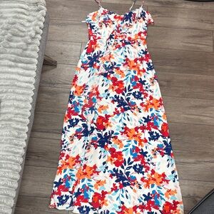 Parker Floral Print Sleeveless Dress